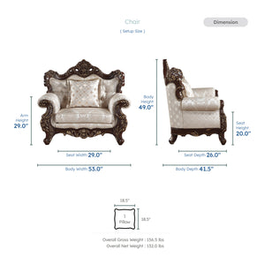 Kelm Jacquard Living Room Chair