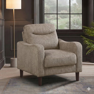 Ellery Chenille Fabric Living Room Chair