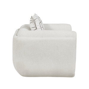 Calvani Chenille Fabric Living Room Chair