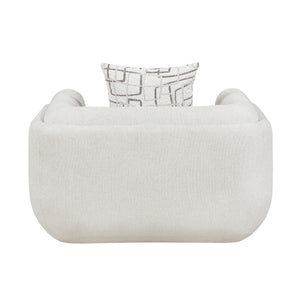 Calvani Chenille Fabric Living Room Chair