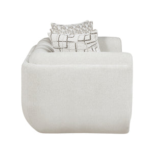 Calvani Chenille Fabric Living Room Loveseat