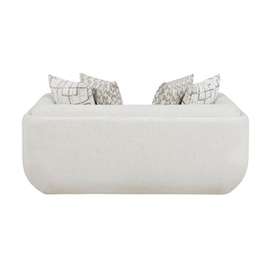 Calvani Chenille Fabric Living Room Loveseat