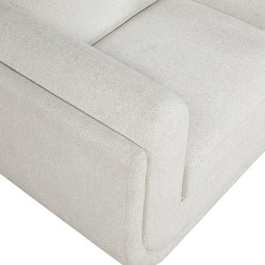 Calvani Chenille Fabric Living Room Loveseat