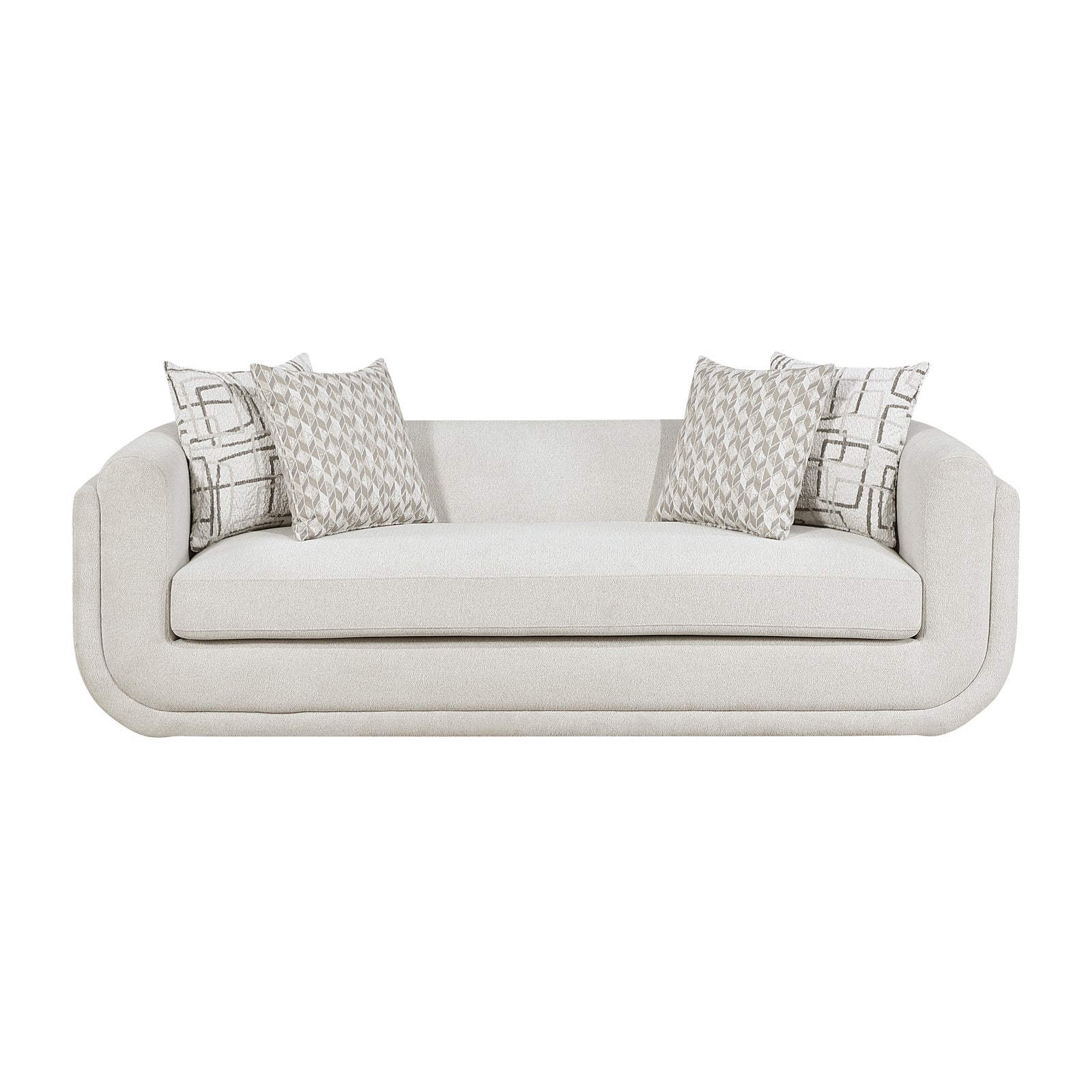 Calvani Chenille Fabric Living Room Sofa