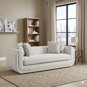 Calvani Chenille Fabric Living Room Sofa