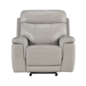 Vireo Leather Power Glider Reclining Chair with Power Headrest