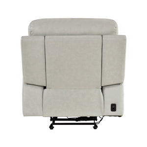 Vireo Leather Power Glider Reclining Chair with Power Headrest