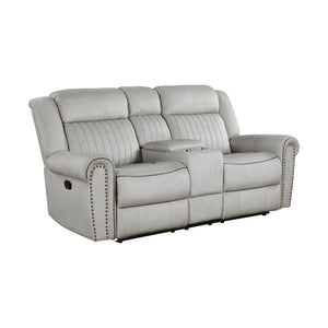 Bauta Manual Double Reclining Loveseat