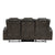 Rockford Faux Leather Power Double Reclining Sofa