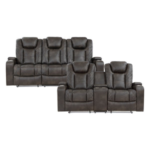 Rockford 2-Piece Power Reclining Living Room Sofa Set