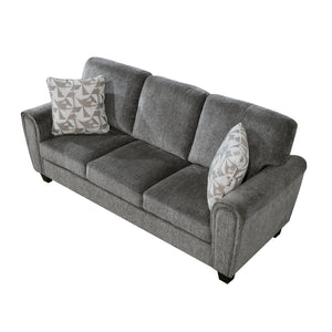 Ravenna 2-Piece Chenille Upholstered Living Room Sofa Set