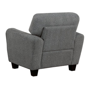 Delano Chenille Fabric Living Room Chair