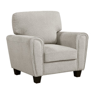 Delano Chenille Fabric Living Room Chair