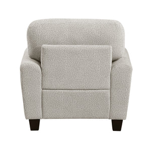 Delano Chenille Fabric Living Room Chair