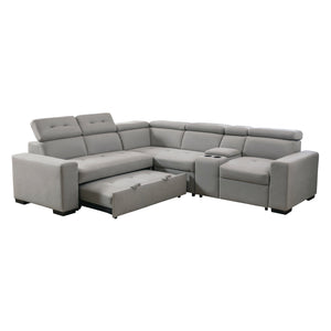 Harrisburg 3-Piece Sectional Sofa with Pull-out Bed