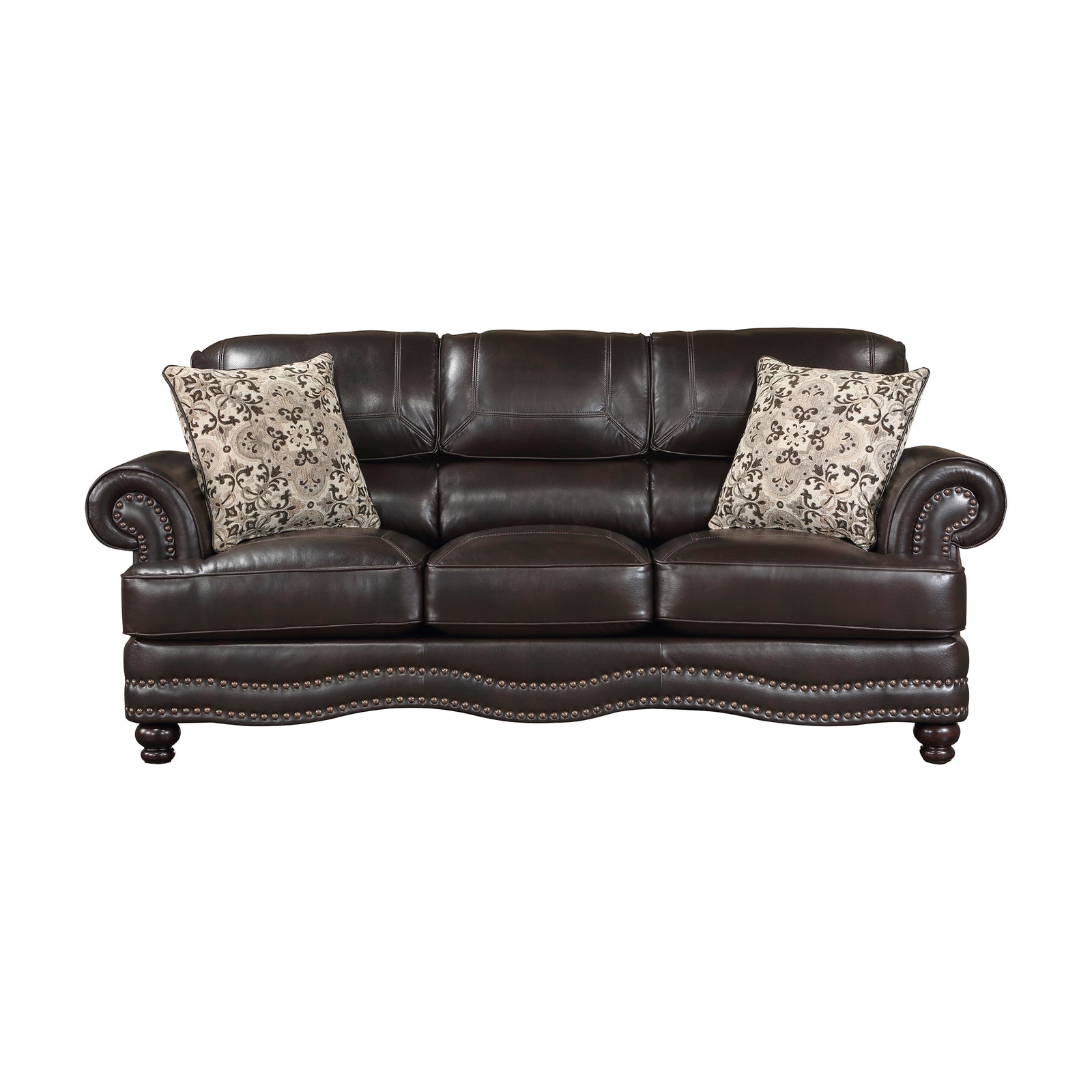 Mariposa Breathable Faux Leather Living Room Sofa