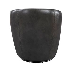 Ellis Leather Swivel Chair
