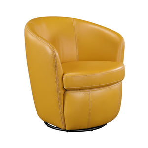Ellis Leather Swivel Chair