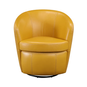 Ellis Leather Swivel Chair