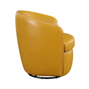 Ellis Leather Swivel Chair