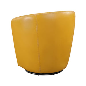 Ellis Leather Swivel Chair