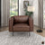 Nottawa Leather Living Room Chair