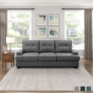 Darwan Fabric Upholstered Living Room Sofa