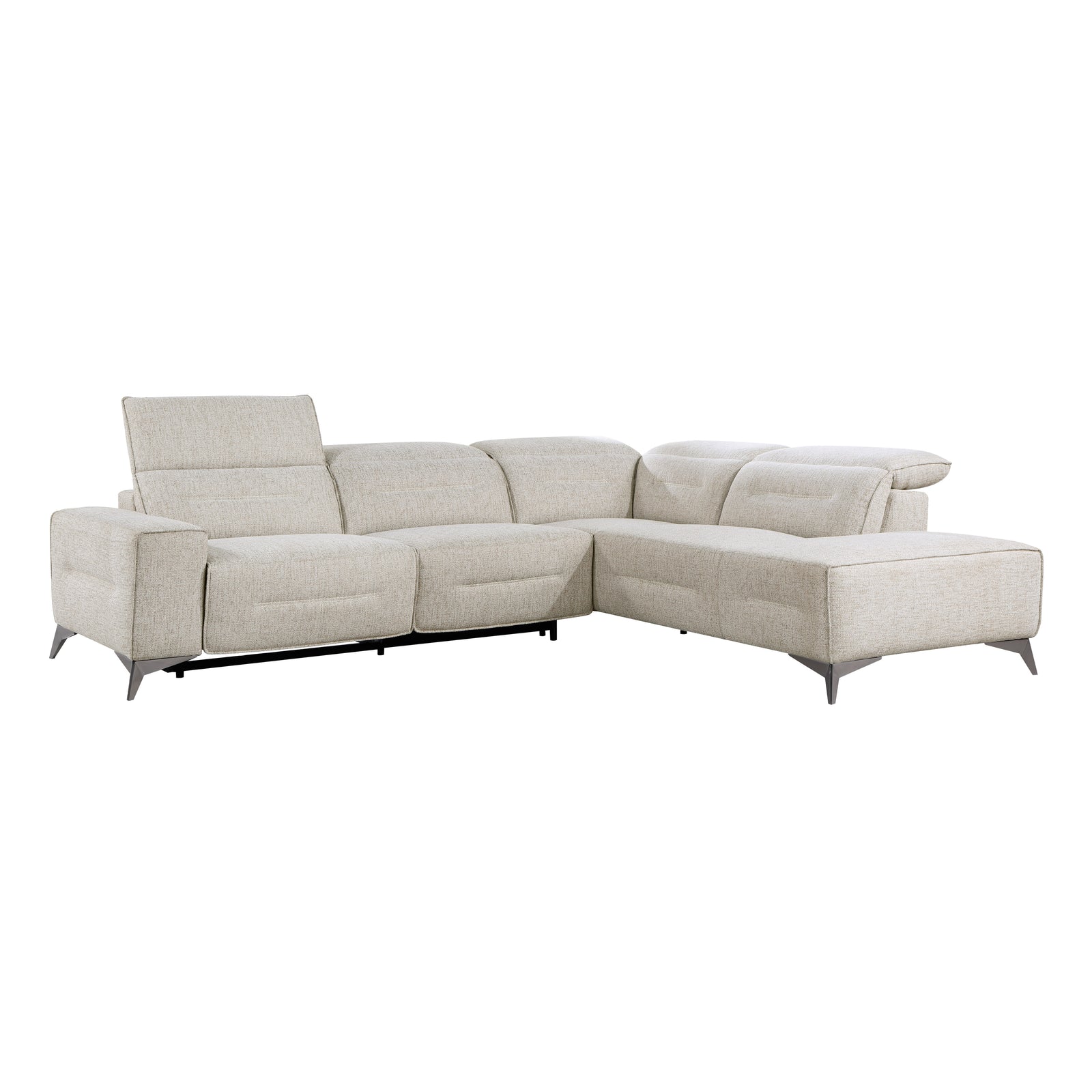 Bradford 2-Piece Power Reclining Sectional Sofa with Right Chaise