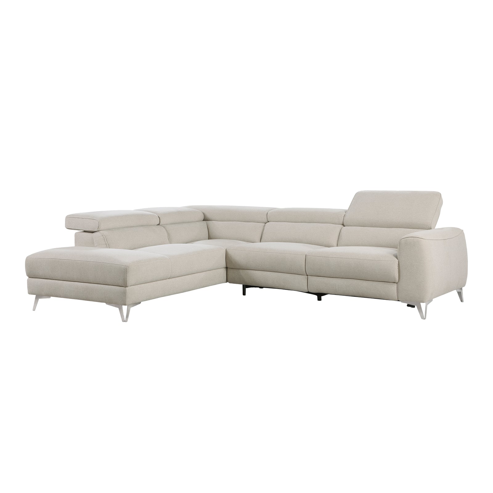 Sheffield 2-Piece Power Reclining Sectional Sofa with Left Chaise