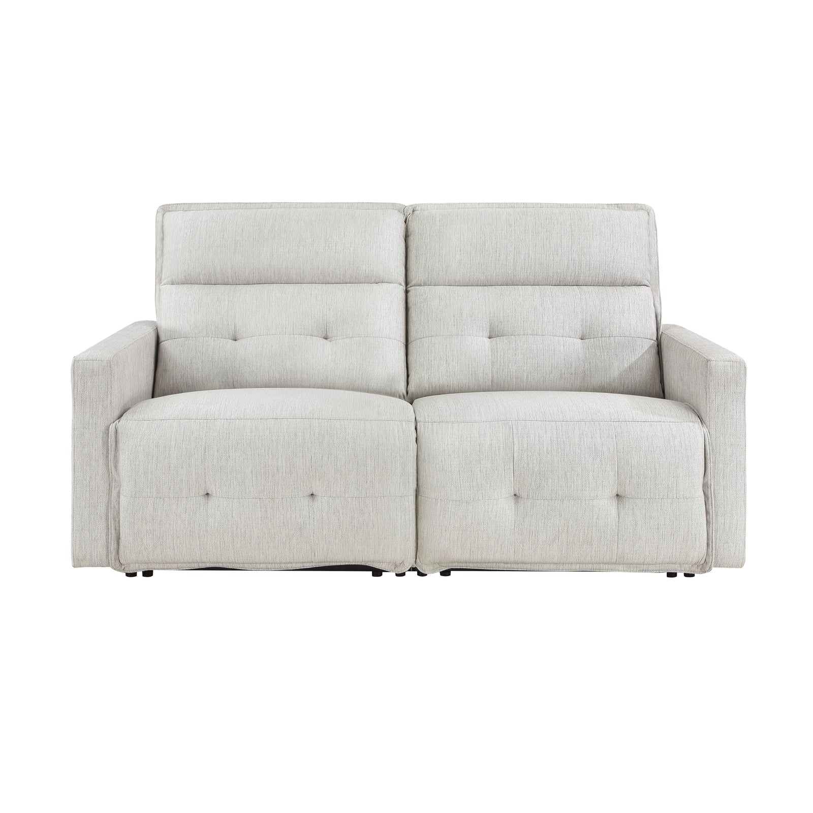 Autrey Fabric Power Double Reclining Loveseat