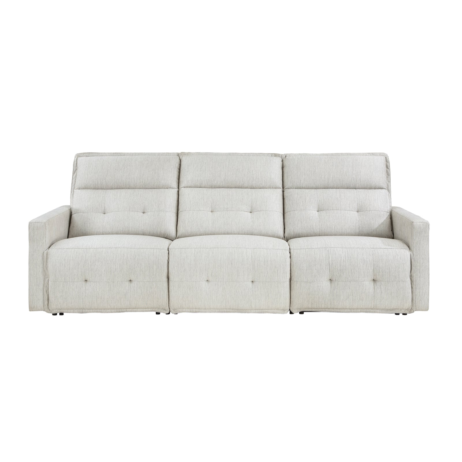 Autrey Fabric Power Double Reclining Sofa