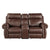Chesky Breathable Faux Leather Power Double Reclining Loveseat