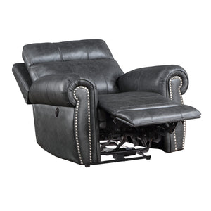 Chesky Breathable Faux Leather Power Reclining Chair