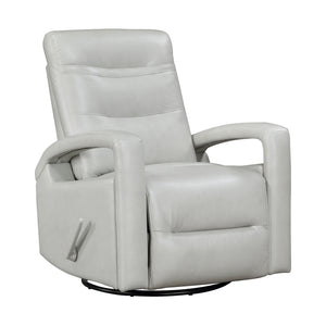 Hyacinth Faux Leather Swivel Glider Reclining Chair