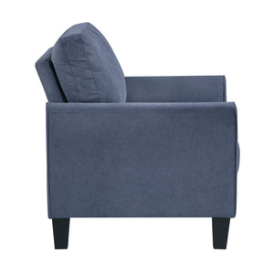 Felix 3-Piece Textured Fabric Living Room Sofa Set