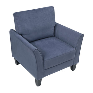 Felix Textured Fabric Living Room Chair