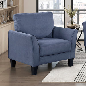 Felix Textured Fabric Living Room Chair
