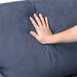 Felix Textured Fabric Living Room Loveseat
