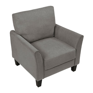 Felix 3-Piece Textured Fabric Living Room Sofa Set