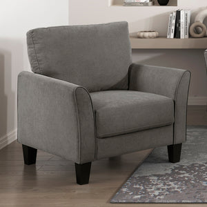 Felix Textured Fabric Living Room Chair