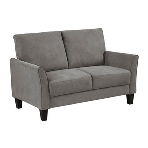 Felix Textured Fabric Living Room Loveseat