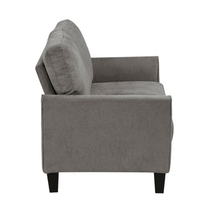 Felix Textured Fabric Living Room Loveseat