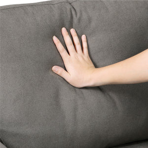 Felix Textured Fabric Living Room Loveseat