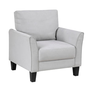 Felix Textured Fabric Living Room Chair