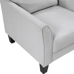 Felix Textured Fabric Living Room Chair