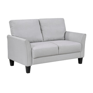 Felix Textured Fabric Living Room Loveseat