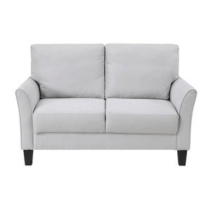 Felix Textured Fabric Living Room Loveseat