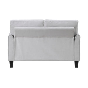 Felix Textured Fabric Living Room Loveseat