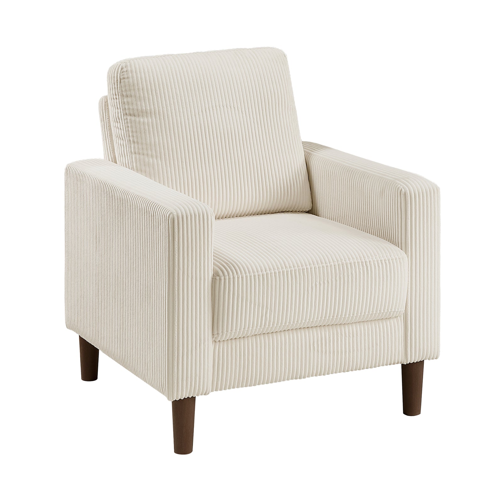 Caspian Corduroy Fabric Living Room Chair