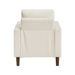 Caspian Corduroy Fabric Living Room Chair